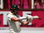 Matt Renshaw slammed his second Test century