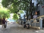 The disputed land is at plot number 70, Sahani Sujan Park. (MAHENDRA KOLHE/HT PHOTO)