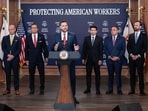 The US Department of Labour has suspended PERM processing for several major technology and outsourcing companies.(Bloomberg)