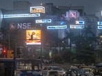 iMumbai, India - September 09, 2026: A view of the NSC building with LED Screens at BKC in mumbai, India, on Friday, Octomber 09, 2026. (Photo by Satish Bate / Hindustan Times) (Hindustan Times)