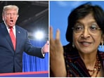 Trump claimed that no one has heard of Pillay other than “the fact that she, very obviously, hates Israel”.(File)