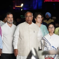 INDIA bloc will hold a mega protest in Delhi on Monday.