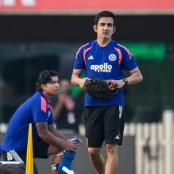 Gautam Gambhir is worried.