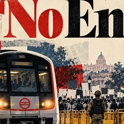delhi protest