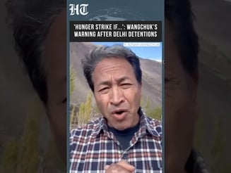 Sonam Wangchuk Drops 24-Hour Ultimatum Video, Threatens Hunger Strike Amid Delhi Detentions