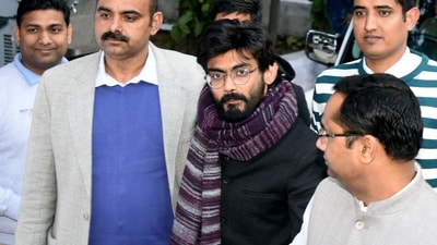 Imam was granted seven days of interim bail on September 22, covering the period from October 4 to October 10, to attend his cousin’s wedding. (Amal KS/ Hindustan Times)