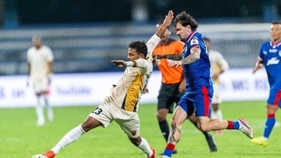 Bengaluru FC won 3-2 against SC Delhi. (ISL) Bengaluru FC won 3-2 against SC Delhi. (ISL)