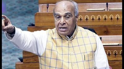 Bharatiya Janata Party MP Jagdambika Pal was in Siddharthnagar on October 10. (HT file)