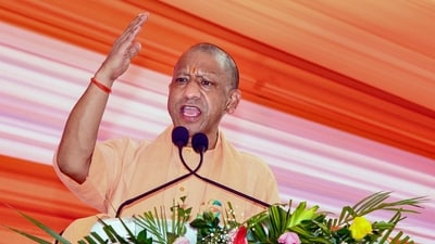 Uttar Pradesh Chief Minister Yogi Adityanath highlights agricultural initiatives and farmer welfare measures in the state. (PTI) Uttar Pradesh Chief Minister Yogi Adityanath highlights agricultural initiatives and farmer welfare measures in the state. (PTI)