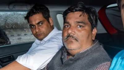 A Delhi court convicted former Aam Aadmi Party councillor Tahir Hussain and four others for for abetment of rioting in 2020 northeast Delhi riots, (File Photo/PTI) A Delhi court convicted former Aam Aadmi Party councillor Tahir Hussain and four others for for abetment of rioting in 2020 northeast Delhi riots, (File Photo/PTI)