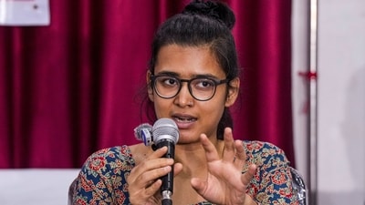 All India Students' Association (AISA) national president Neha Bora addresses a press conference at the AIKS office, in Kolkata, West Bengal, Tuesday, Oct. 6, 2026. (PTI Photo/Swapan Mahapatra) All India Students' Association (AISA) national president Neha Bora addresses a press conference at the AIKS office, in Kolkata, West Bengal, Tuesday, Oct. 6, 2026. (PTI Photo/Swapan Mahapatra)