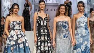 Designer Ranna Gill encourages thoughtful shopping, timeless wardrobe staples and festive outfits already in your closet. (Instagram) Designer Ranna Gill encourages thoughtful shopping, timeless wardrobe staples and festive outfits already in your closet. (Instagram)