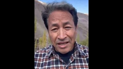 Sonam Wangchuk (HT Photo) Sonam Wangchuk (HT Photo)