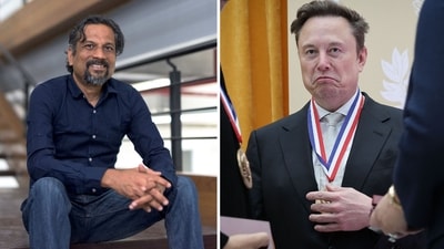Sridhar Vembu lashed out at Elon Musk over X. (Screengrab, AFP) Sridhar Vembu lashed out at Elon Musk over X. (Screengrab, AFP)