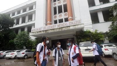 The move is aimed at curbing the practice of securing seats during the final counselling round but failing to actually fill them, leaving seats vacant and potentially depriving other aspirants of admission opportunities. (Pratham Gokhale/HT Photo) The move is aimed at curbing the practice of securing seats during the final counselling round but failing to actually fill them, leaving seats vacant and potentially depriving other aspirants of admission opportunities. (Pratham Gokhale/HT Photo)