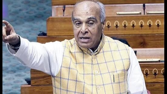 Bharatiya Janata Party MP Jagdambika Pal was in Siddharthnagar on October 10. (HT file)