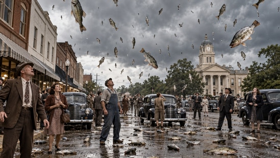 A strange incident unfolded in a US town in 1947 when fish fell from the sky. A scientist later offered an explanation. (Representational image generated using AI)