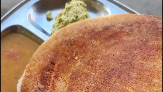 Looking for offbeat food in Bengaluru? Try Santrupthi Upahara’s masala dosE