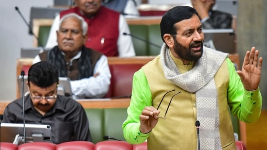Nayab Singh Saini, Chief Minister of Haryana. (PTI Photo)