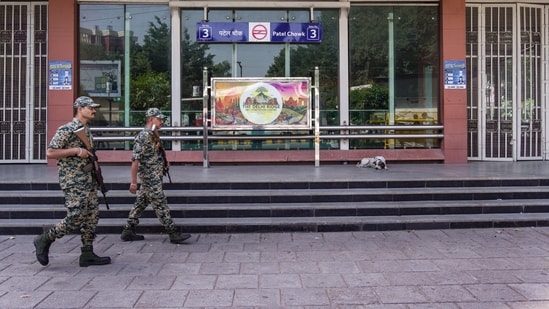 DMRC had earlier announced that the entry and exit gates at the 45 metro station will remain closed from 10 pm on Friday until further notice. 