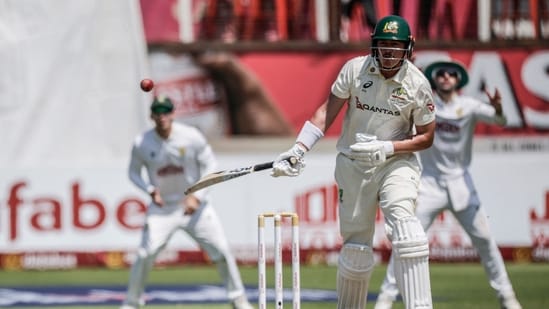 Matt Renshaw has hit a reslilent half-century (AFP)