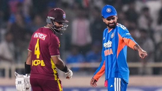 The second T20I between India and West Indies saw 501 runs scored in Ranchi.