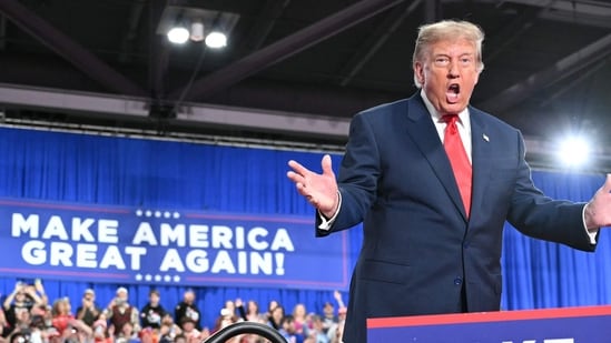 US President Donald Trump claims 8 Nobel-worthy wins, says India-Pakistan peace alone was enough for award.(AFP)