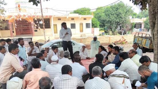 Villagers emphasise that counselling alone cannot address their immediate needs, as they grapple with stress over drinking water, cattle fodder, and mounting pressure to repay loans. (HT)
