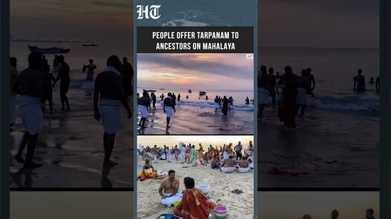 Mahalaya Amavasya: People Perform Ancestor Rituals Along Tamil Nadu Coast