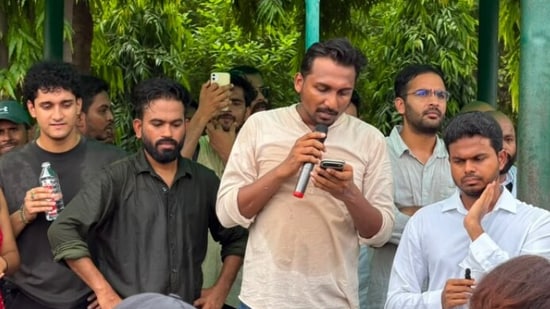 Emerging as a key face of CJP, Ajinkya Shinde has gained considerate following on social media, with 23.2k followers on his Instagram.(Instagram/ajinkyashinde_cjp)