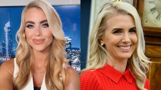 Several social media users pointed out that Katie Zacharia, Trump's new Press Secretary, looked like Natalie Harp.