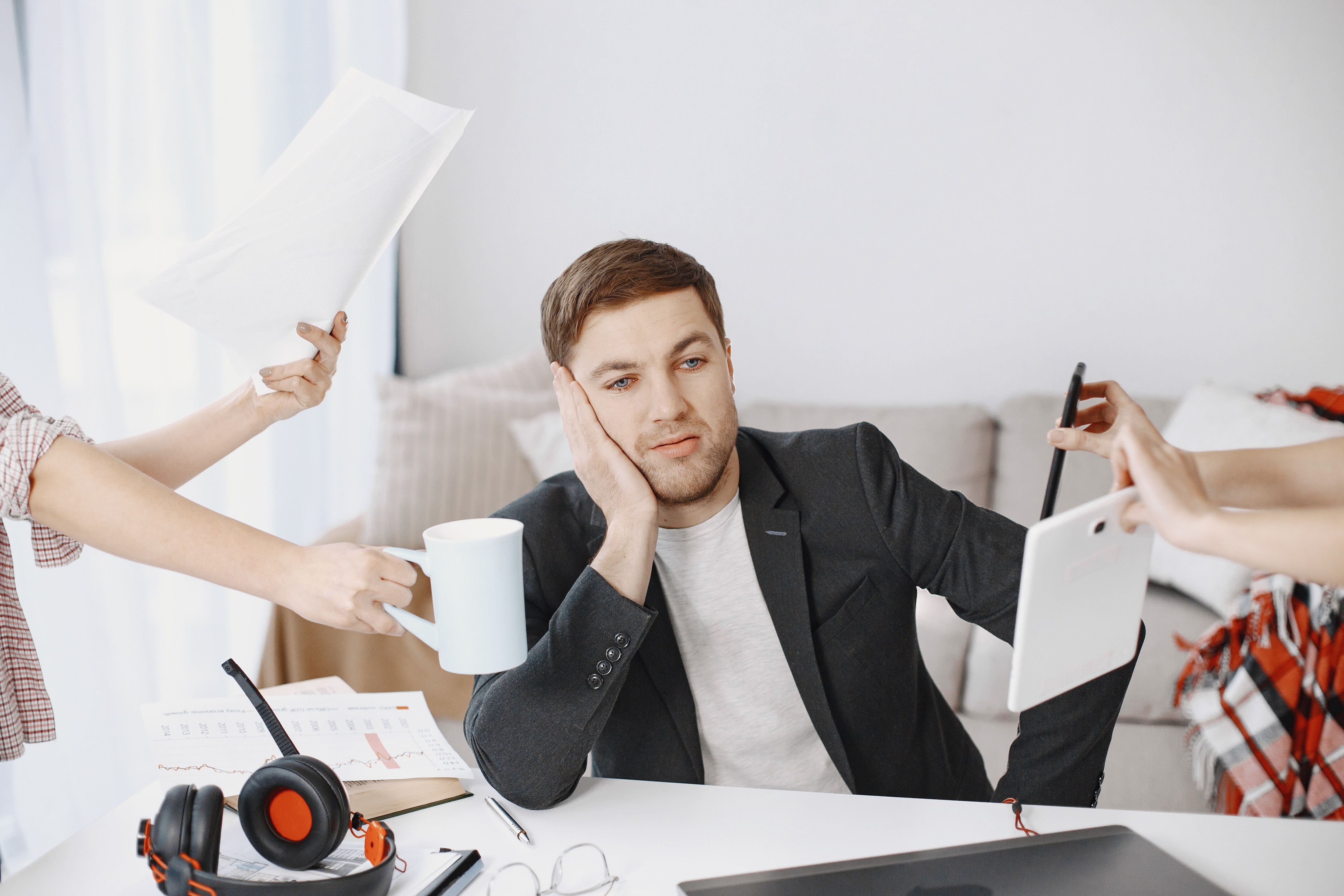 Busyness fills that silence before it can turn uncomfortable. (Pexel) Busyness fills that silence before it can turn uncomfortable. (Pexel)
