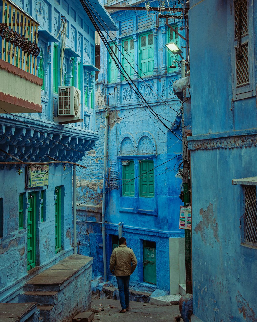 Over time, the blue hue spread throughout the city, becoming an integral part of its architecture. (Unsplash) Over time, the blue hue spread throughout the city, becoming an integral part of its architecture. (Unsplash)