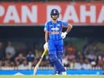  India's Ishan Kishan during the 3rd T20I against West Indies