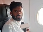 Cockroach Janta Party (CJP) Founder Abhijeet Dipke detain by the Police after the flight landed at IGI Airport, in New Delhi on Saturday. (ANI Video Grab) Cockroach Janta Party (CJP) Founder Abhijeet Dipke detain by the Police after the flight landed at IGI Airport, in New Delhi on Saturday. (ANI Video Grab)