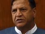 BJP state president Rajeev Bindal. (HT File)