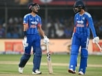India's Axar Patel (L) gestures to teammate Arshdeep Singh (R) after getting run-out during the third T20 international cricket match between India and West Indies at the Holkar Cricket Stadium in Indore on October 11 India's Axar Patel (L) gestures to teammate Arshdeep Singh (R) after getting run-out during the third T20 international cricket match between India and West Indies at the Holkar Cricket Stadium in Indore on October 11