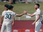 Australia have bundled South Africa for 284. Australia have bundled South Africa for 284.