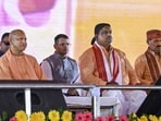 Chief minister Yogi Adityanath at an event in Balrampur on Saturday. (PTI PHOTO) Chief minister Yogi Adityanath at an event in Balrampur on Saturday. (PTI PHOTO)