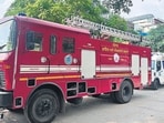 Fire brigade vehicle remains stationed for four months; paediatric ward unused amid safety concerns. (HT File)