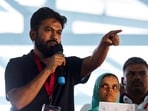 Abhijeet Dipke, founder of the Cockroach Janta Party (CJP)(REUTERS)