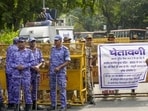 The external affairs ministry accused the UN human rights body of double standards after it raised concerns over mass detentions during Saturday’s Delhi protests. (PTI)