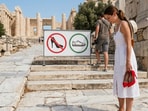 Greece has footwear rules at select historic sites.(Representational image generated using AI)