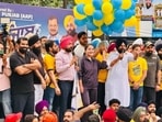 Participants take part in the Youth Run Punjab 2026 marathon in Amritsar on October 11 as part of the ‘Yudh Nashean Virudh’ campaign.