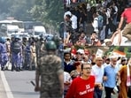 Police said that 7,000 people were detained in Delhi amid CJP's Jantar Mantar protest on Saturday.