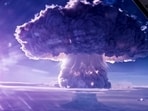 The report identifies the weaponisation of AI, including its use in developing biological weapons, as a potential existential threat alongside nuclear conflict.