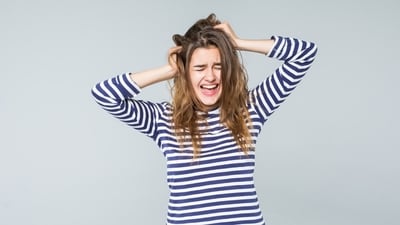 Often during stress, people pull their hair. (Picture credit: Freepik ) Often during stress, people pull their hair. (Picture credit: Freepik )