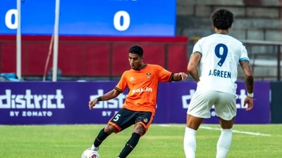 Kerala Blasters in action against Inter Kashi in the Indin Super League (ISL). (ISL) Kerala Blasters in action against Inter Kashi in the Indin Super League (ISL). (ISL)
