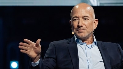 Jeff Bezos shares his AI predictions for the future of work. (Bloomberg) Jeff Bezos shares his AI predictions for the future of work. (Bloomberg)