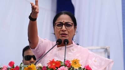 Delhi CM Rekha Gupta alleged that Gandhi and Kejriwal were trying to turn Delhi into a battleground with the help of their "B-Team". (Vipin Kumar/HT Photo)